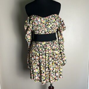 NWT long sleeve floral sundress